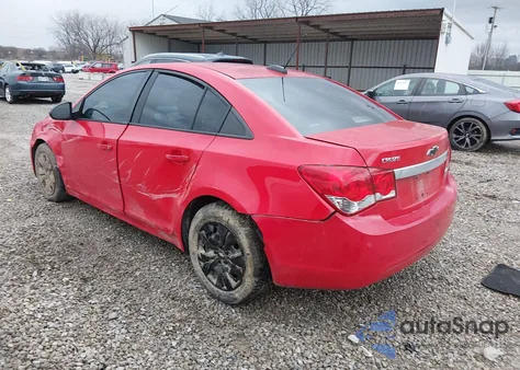 2015 Chevrolet Cruze Ls Auto из США, поврежденный, VIN 1G1PA5SH8F7262417